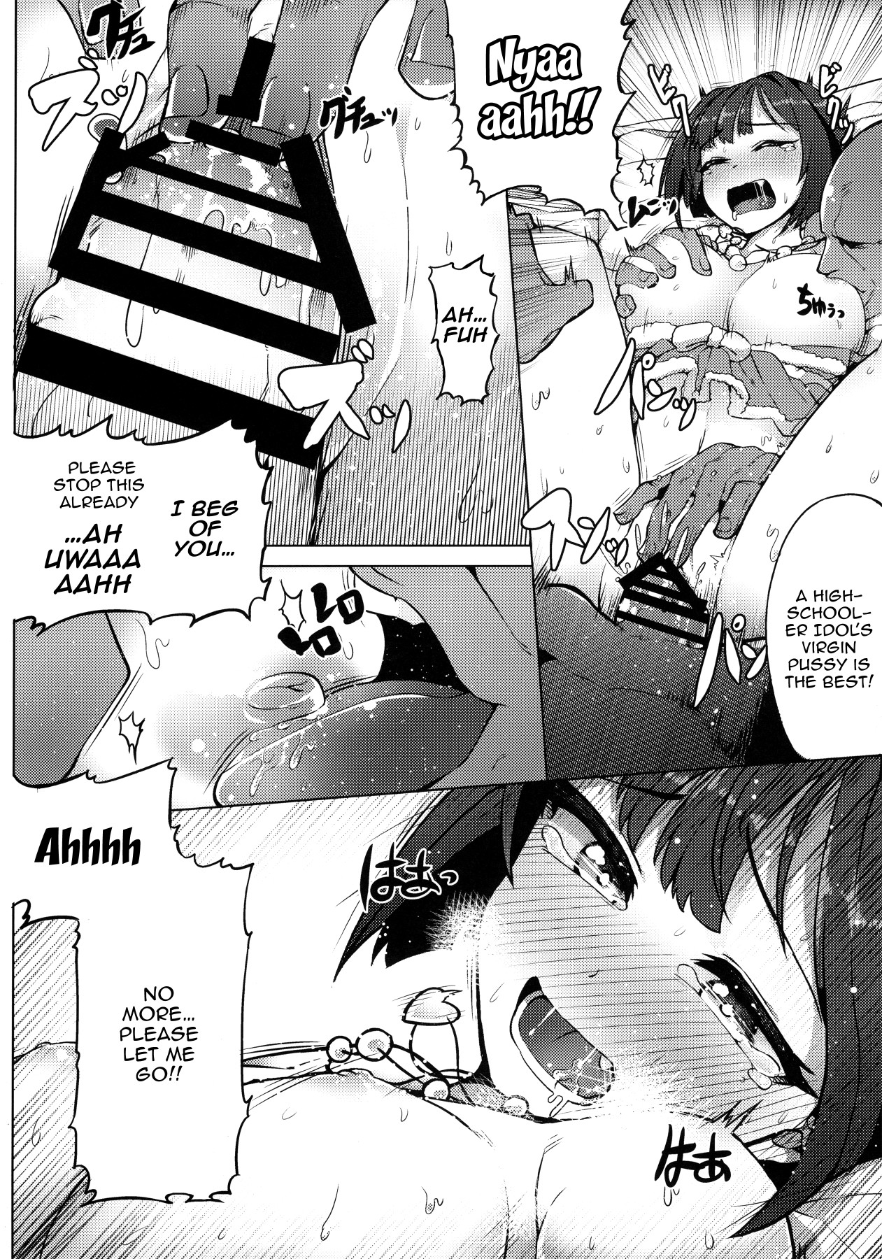 Hentai Manga Comic-The JK Idol Who Wasn't Making Enough Money Decides To Try Selling Sex As Well-Read-12